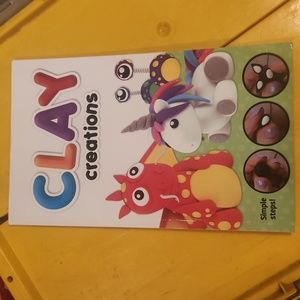 4/$20 CLAY CREATIONS craft activity book